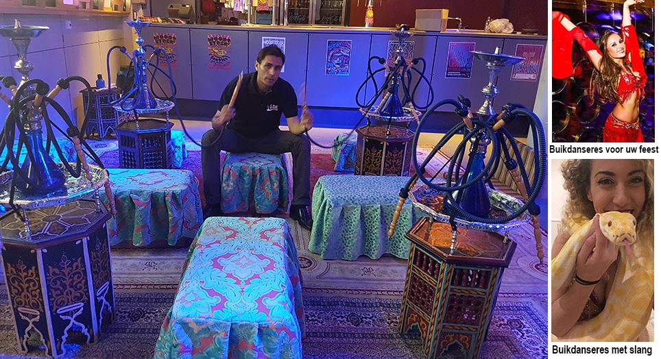 Foodtruck met Indiase kleuren geuren en smaken